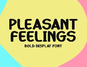 Pleasant Feelings font