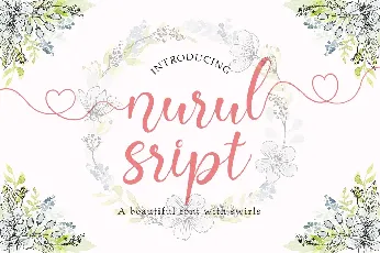 Nurul Script font