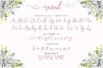 Nurul Script font