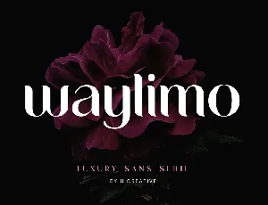 Waylimo font