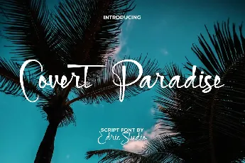 Covert Paradise font