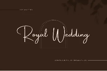 Royal Wedding font