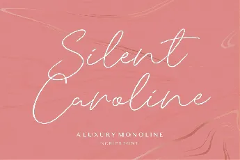 Silent Caroline font