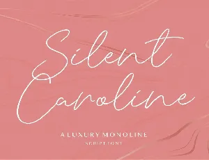 Silent Caroline font