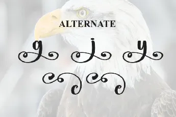 Eagle Script font