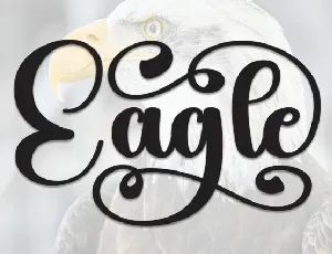 Eagle Script font