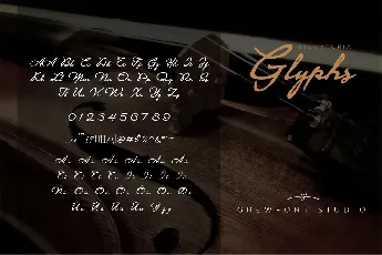 Signaturia font