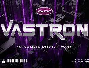 Vastron font