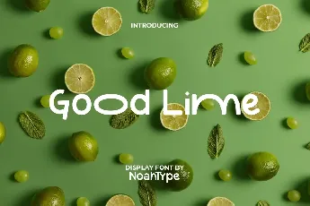 GoodlimeDemo font