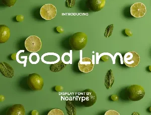 GoodlimeDemo font