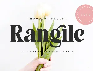 Rangile font