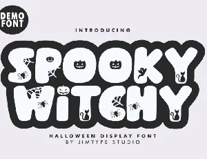 Spooky Witchy font