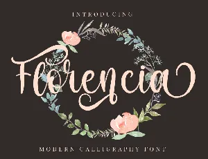 Florencia font