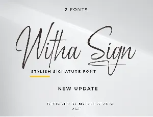 Witha Sign font