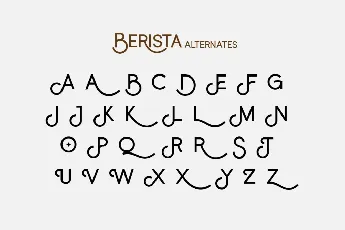 Berista font