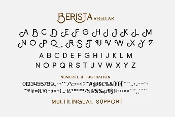 Berista font