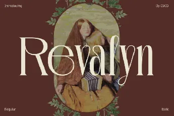 Revalyn font