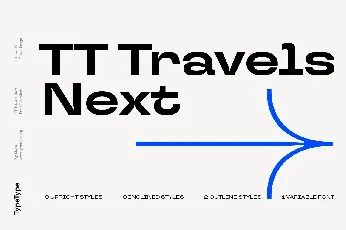 TT Travels Next font