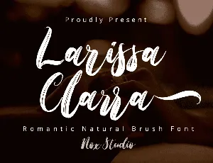 Larissa Clarra font