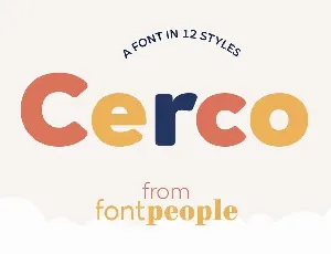 Cerco font