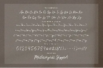 Golden Richlane font