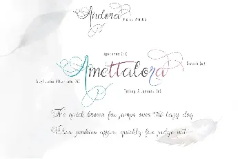 Andora font