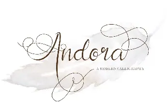 Andora font