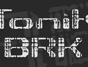 Tonik BRK font