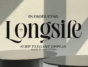 Longsile font