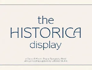 Historica font