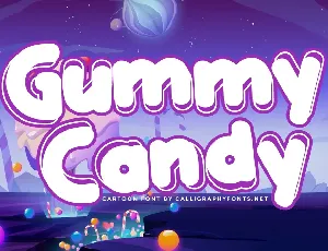 Gummy Candy font