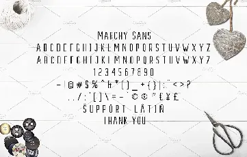 Marchy Script font