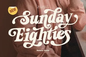 Sunday Eighties font