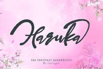 Haruka font