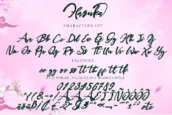 Haruka font