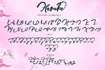 Haruka font