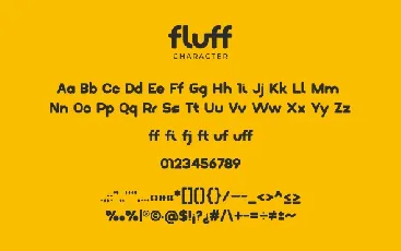 Fluff font