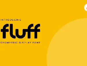 Fluff font