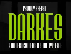 Darkes font