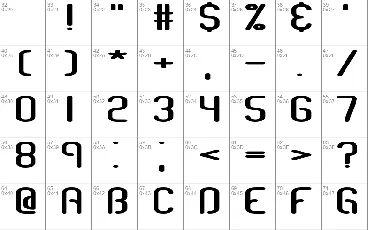 Telephasic BRK font