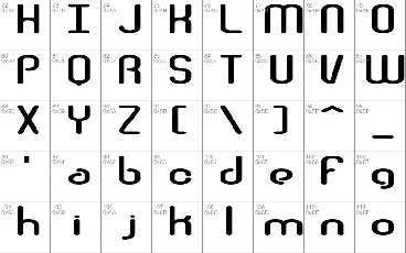 Telephasic BRK font