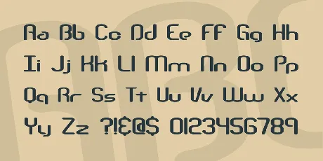 Telephasic BRK font