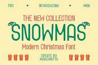 SNOWMAS font