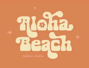 Aloha Beach font
