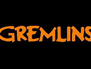 Gremlins font