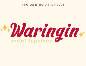 Waringin font