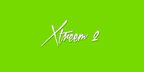 Xtreem 2 font