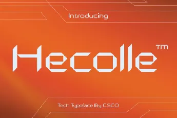 Hecolle font