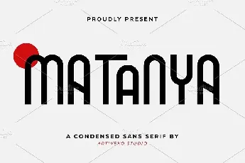 Matanya font