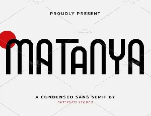 Matanya font